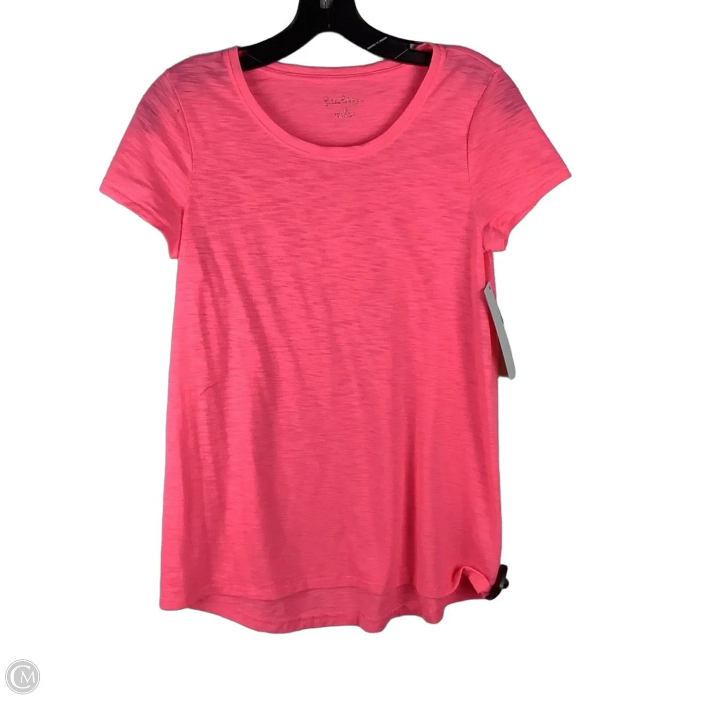 Top Short Sleeve Designer By Lilly Pulitzer In Pink, Size: Xs