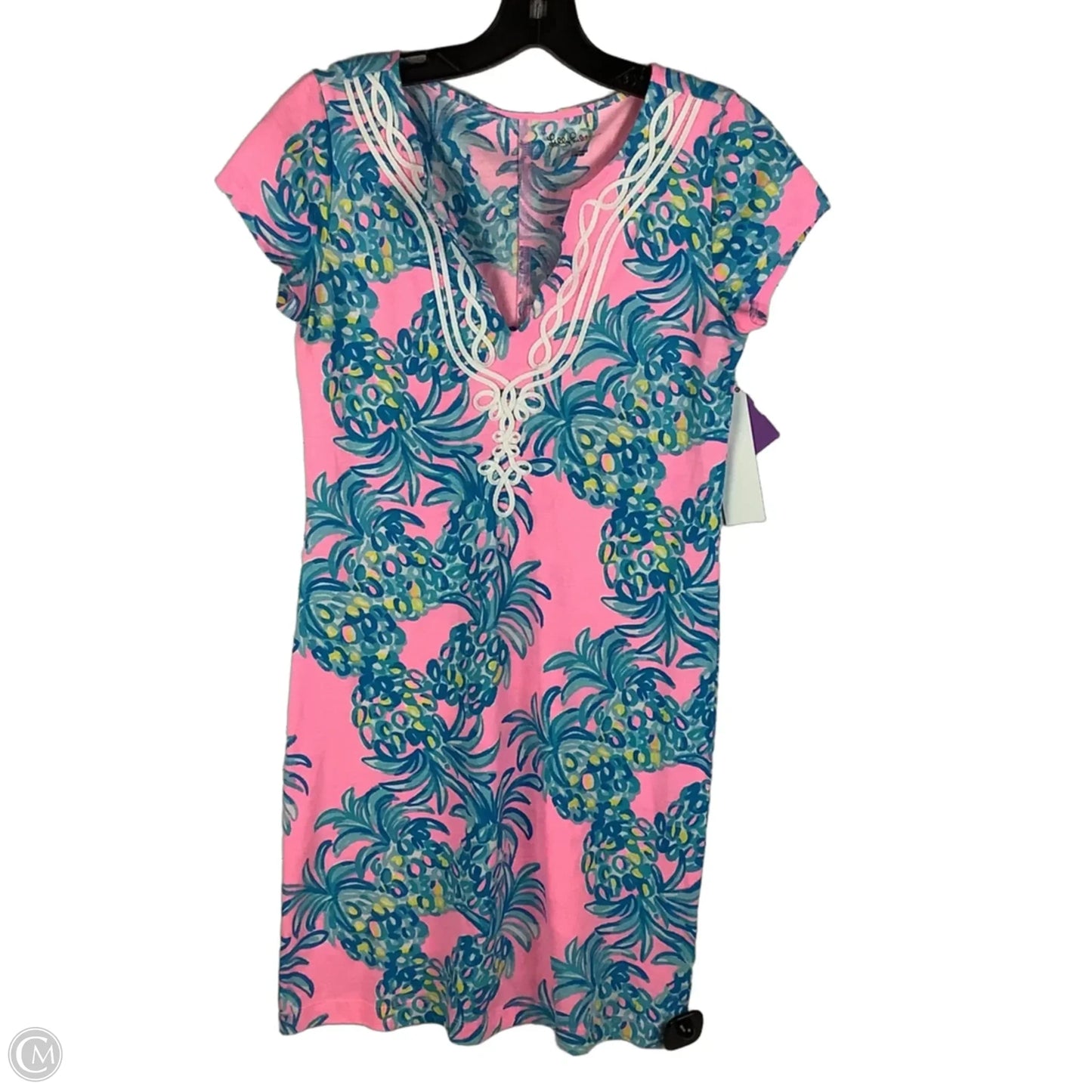 Dress Designer By Lilly Pulitzer In Blue & Pink, Size: Xs