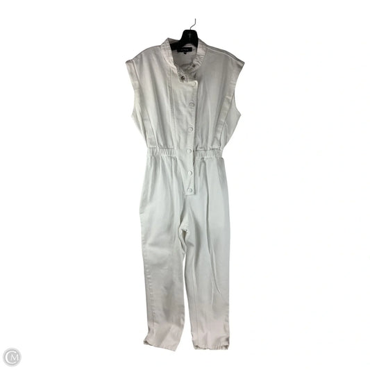 Jumpsuit By En Saison In White, Size: Xs