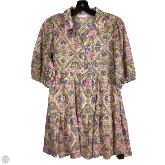 Dress Party Midi By Olivaceous In Floral Print, Size: M