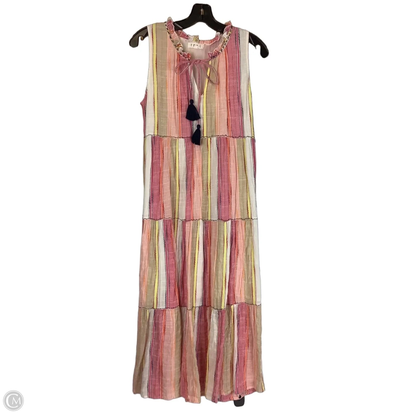 Dress Casual Maxi By Thml In Striped Pattern, Size: S