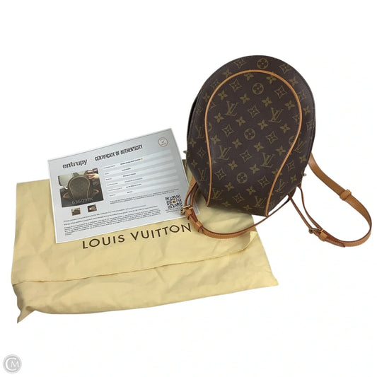 Backpack Luxury Designer By Louis Vuitton, Size: Medium
