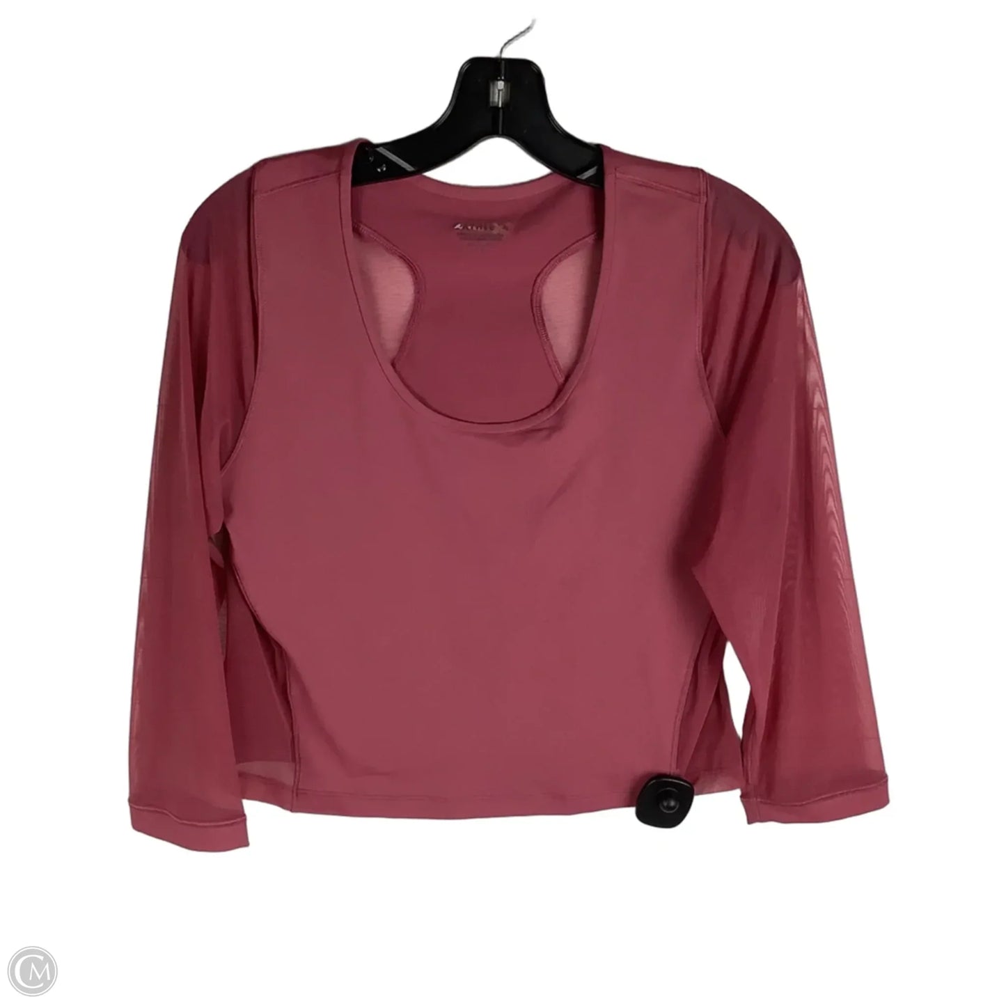Athletic Top Long Sleeve Crewneck By Athleta In Pink, Size: L