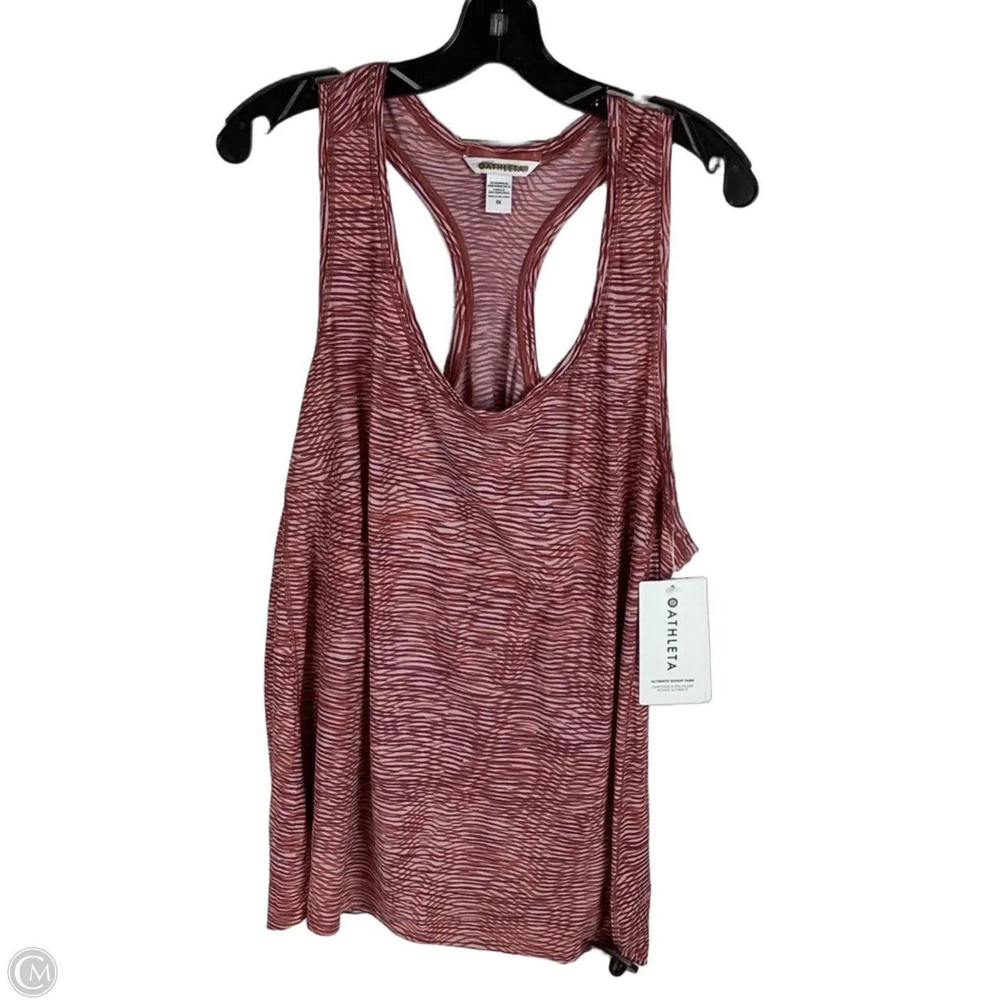 Athletic Tank Top By Athleta In Pink, Size: 1x
