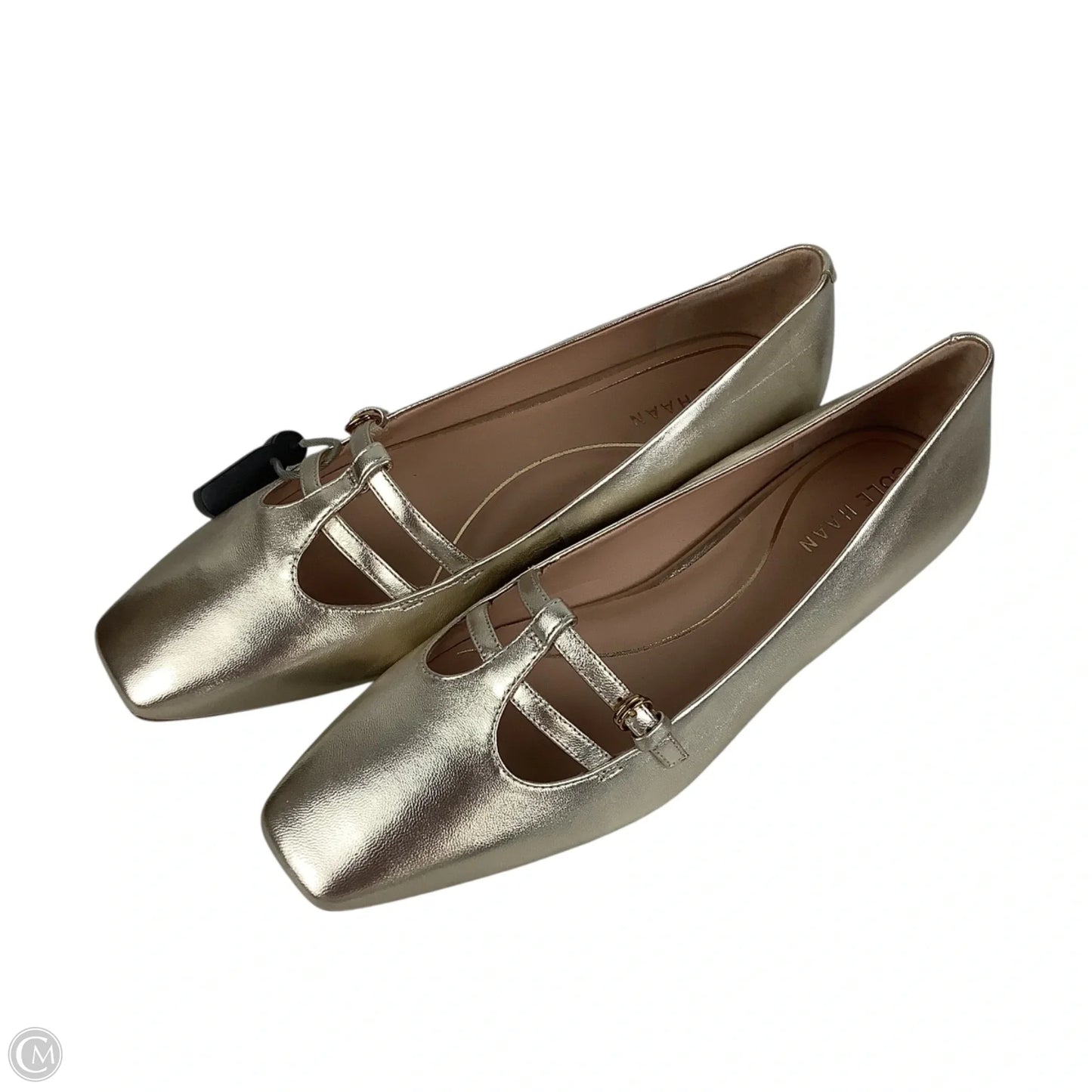 Shoes Flats By Cole-haan In Gold, Size: 9