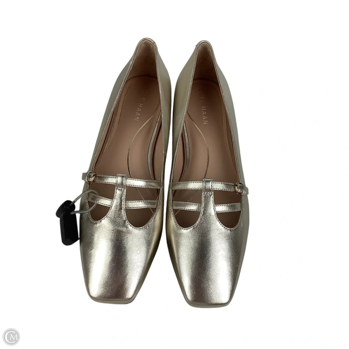 Shoes Flats By Cole-haan In Gold, Size: 9