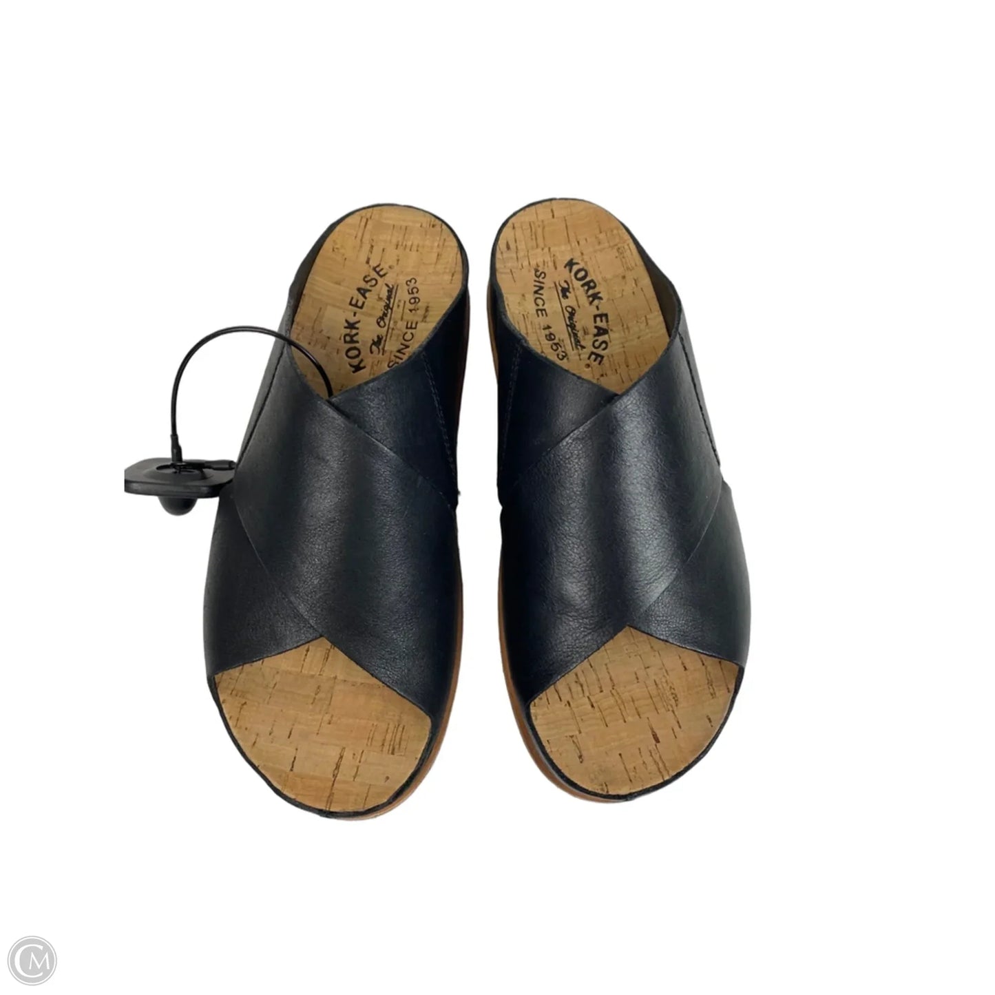 Sandals Flats By Kork Ease In Black, Size: 7