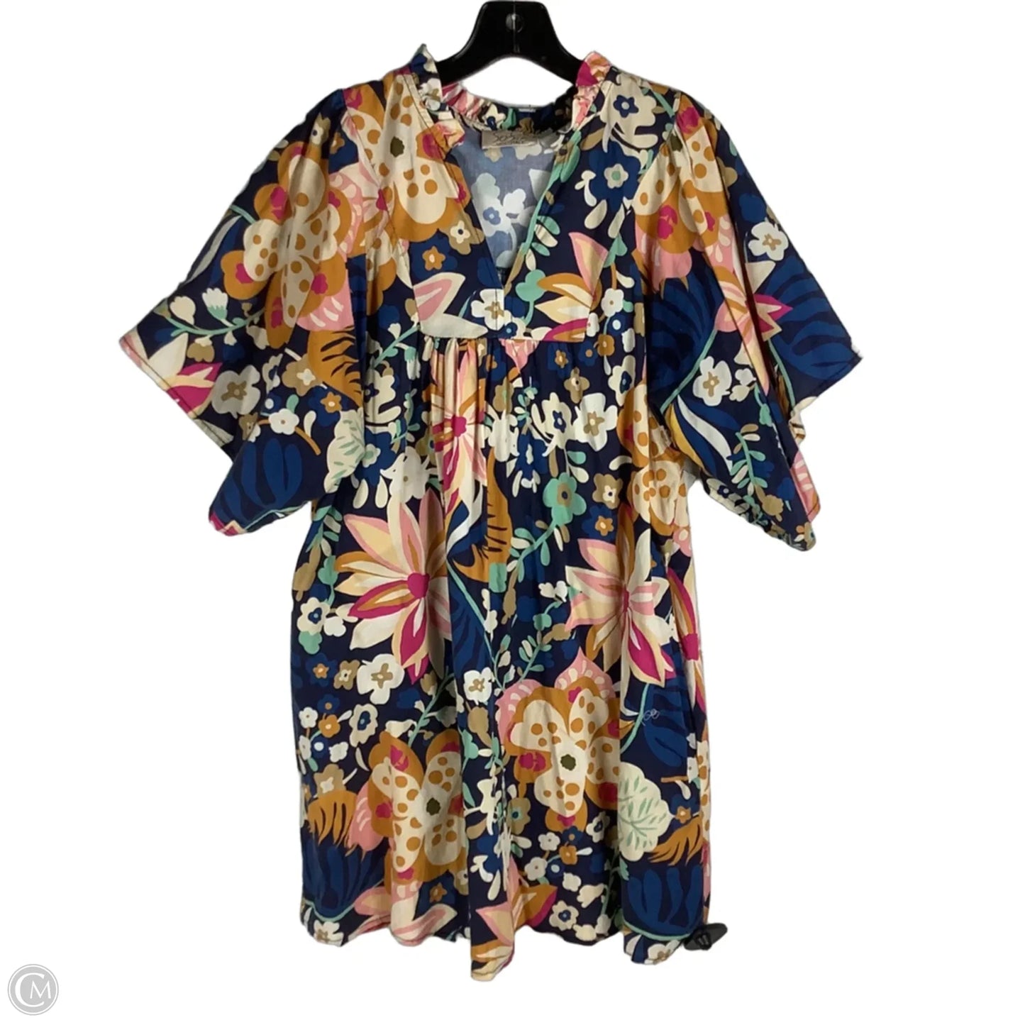 Dress Casual Short By Cmc In Floral Print, Size: Estimated M