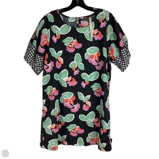 Dress Party Short By Uncle Frank In Floral Print, Size: M