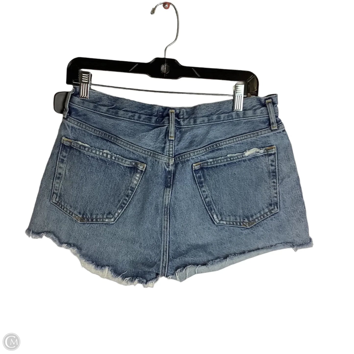 Shorts Designer By Agolde In Blue Denim, Size: 6 (28)