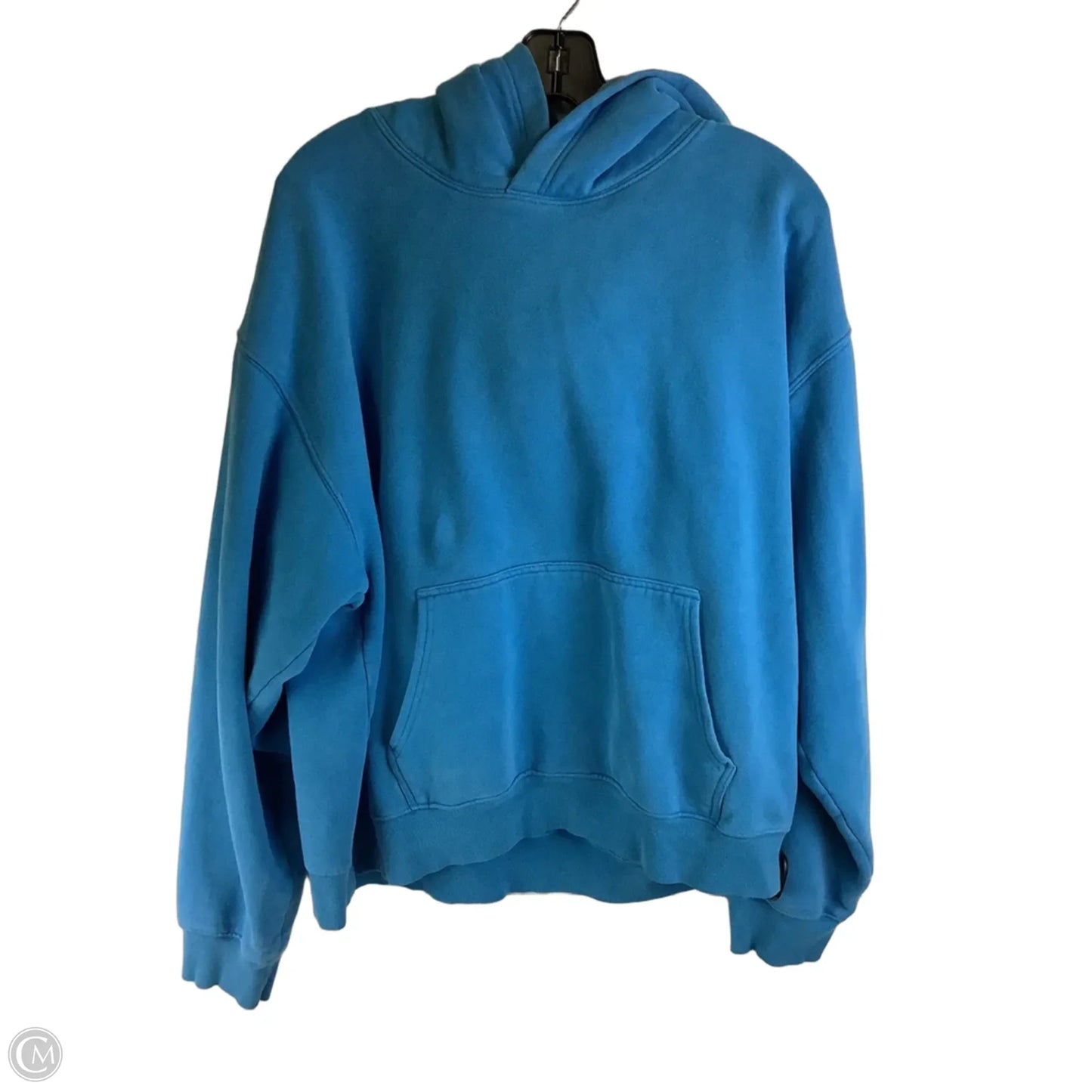 Athletic Sweatshirt Hoodie By Tna In Blue, Size: Xl