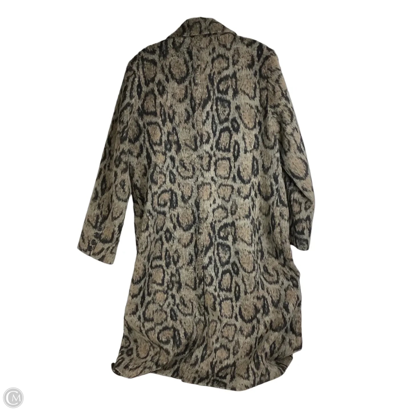 Coat Faux Fur & Sherpa By Avec Les Filles In Animal Print, Size: Xl