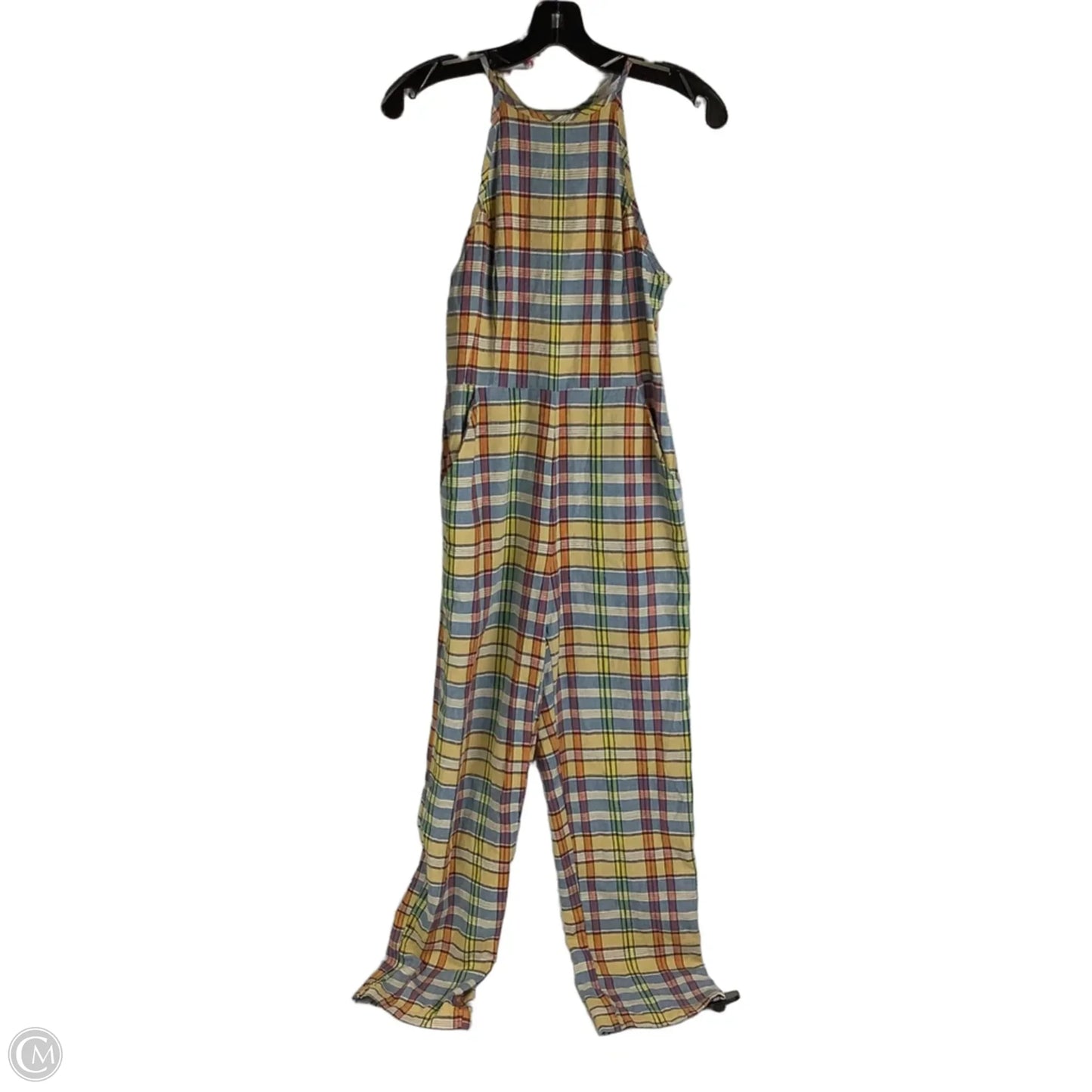 Jumpsuit By Urban Outfitters In Plaid Pattern, Size: 2