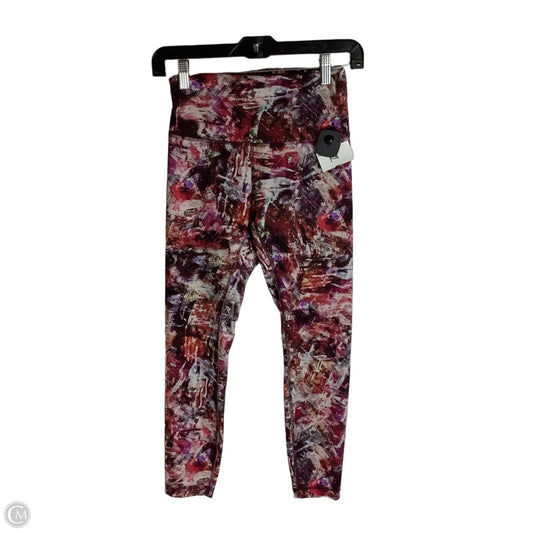 Athletic Leggings By Lululemon In Multi-colored, Size: 6