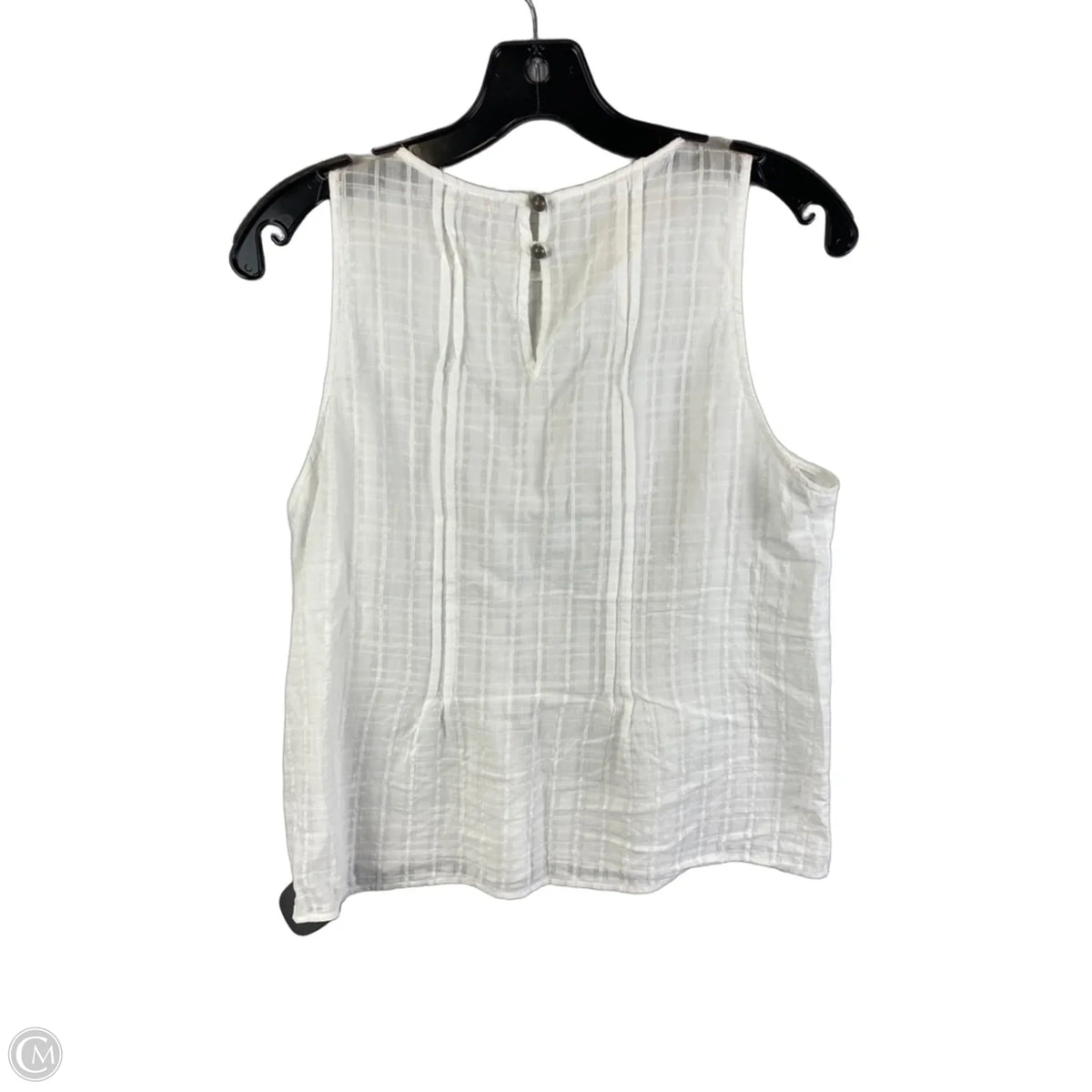 Top Sleeveless By Pilcro In White, Size: M