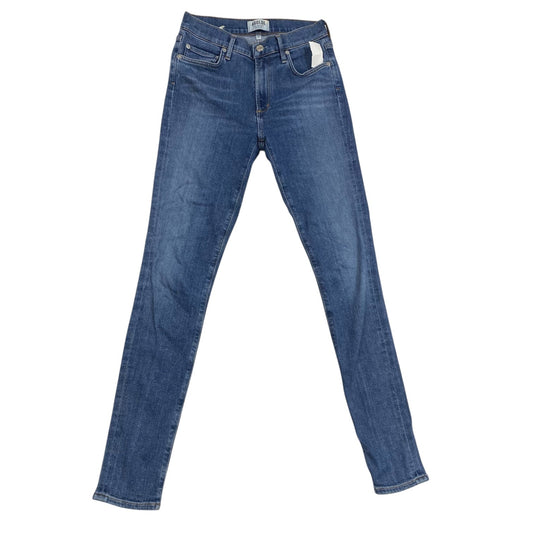 Jeans Skinny By Agolde In Blue Denim, Size:4
