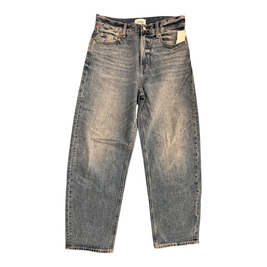 Jeans Barrel By Pistola In Blue Denim, Size:6