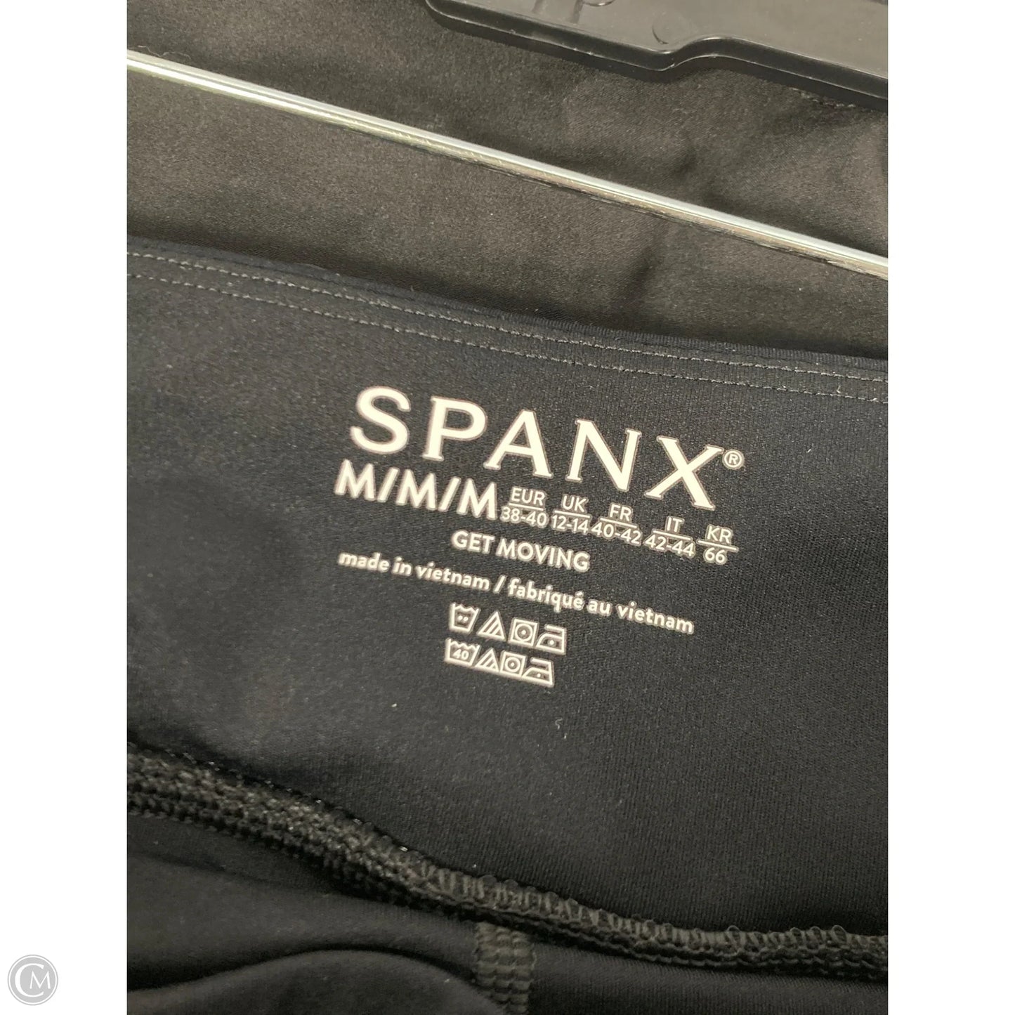 Athletic Skort By Spanx In Black, Size: M