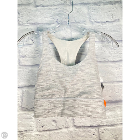 Athletic Bra By Lululemon In Grey, Size: S