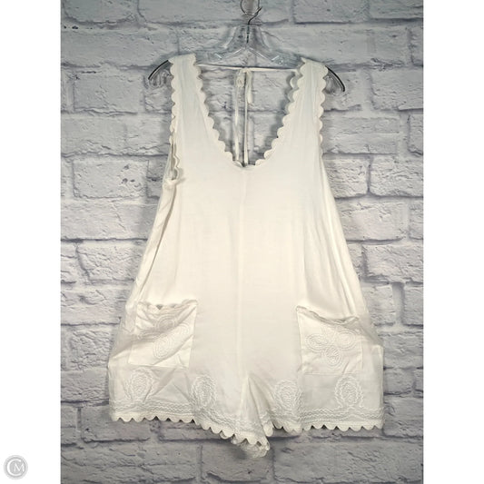 Romper By J.marie In White, Size: Xs