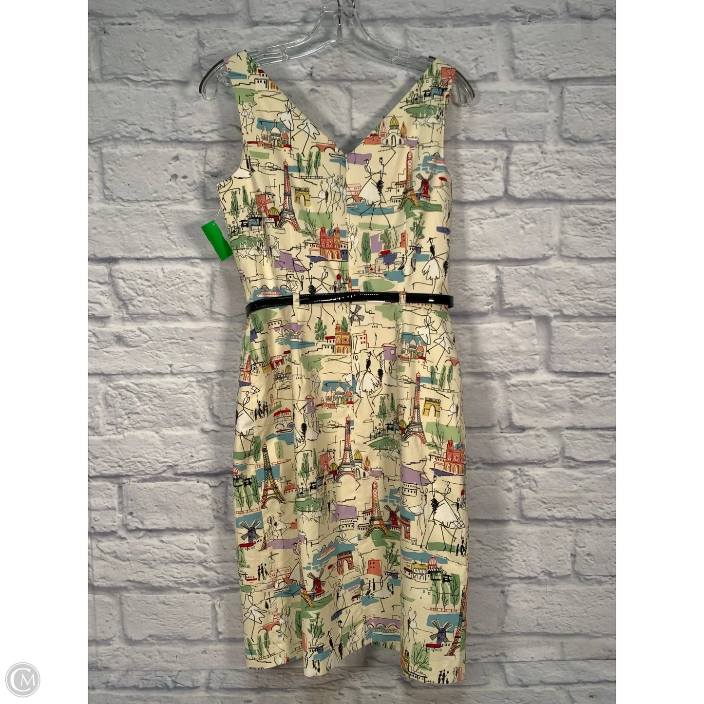 Dress Casual Midi By David Meister In Cream, Size: S
