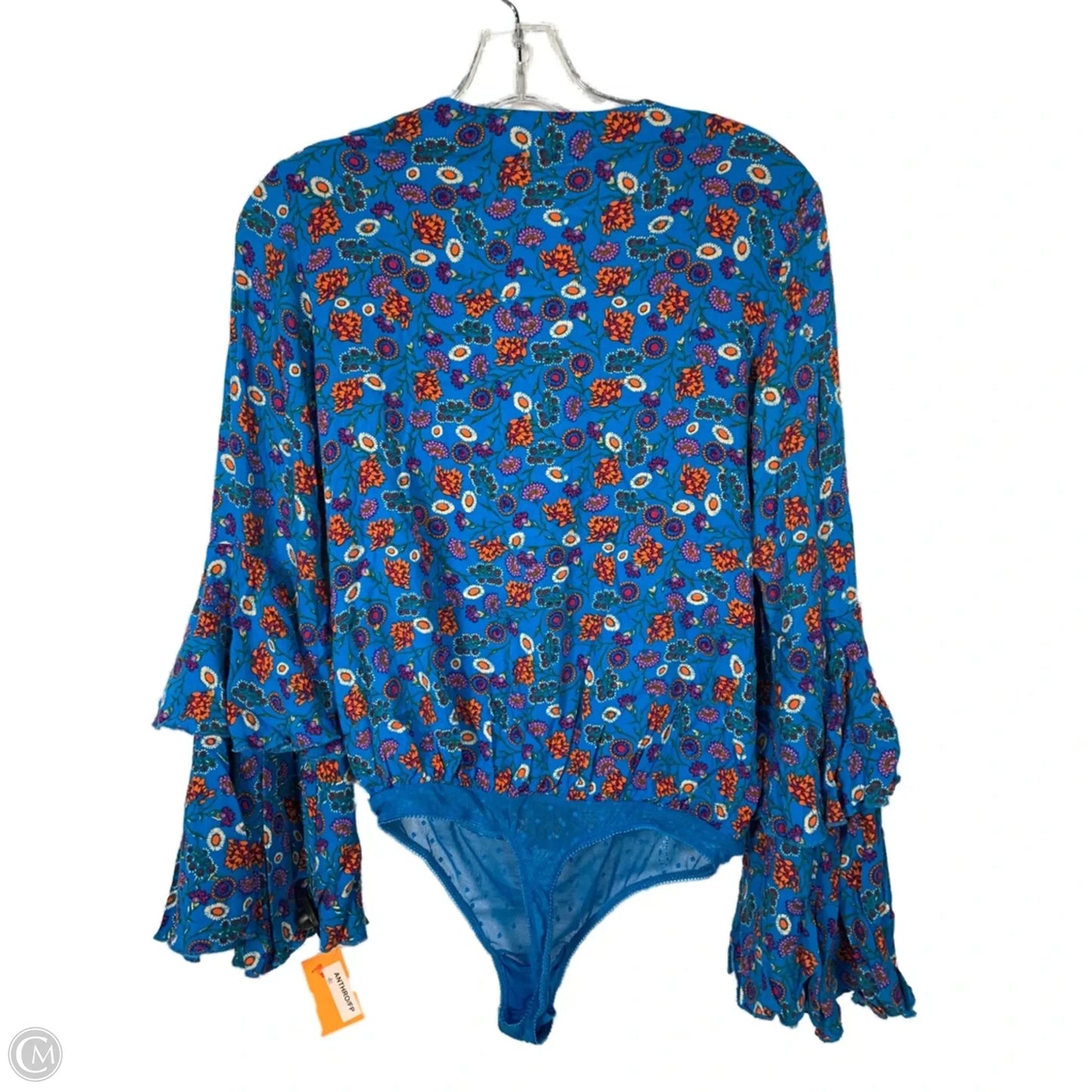 Bodysuit By Free People In Blue & Orange, Size: S