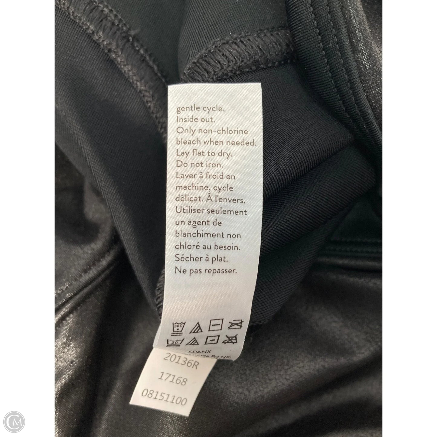 Pants Leggings By Spanx In Black, Size: 12