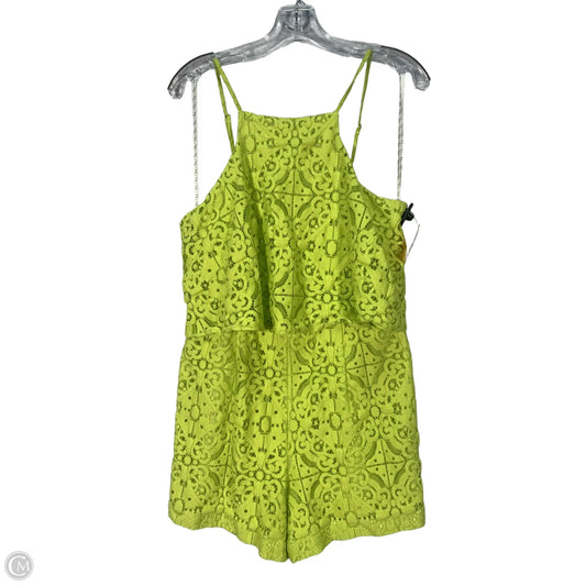 Romper Designer By Lilly Pulitzer In Green, Size: L