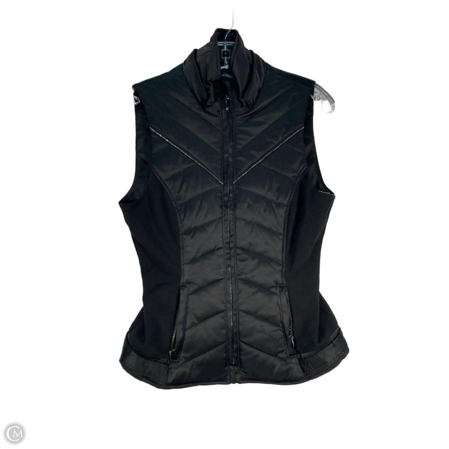Vest Puffer & Quilted By White House Black Market In Black, Size: Xs