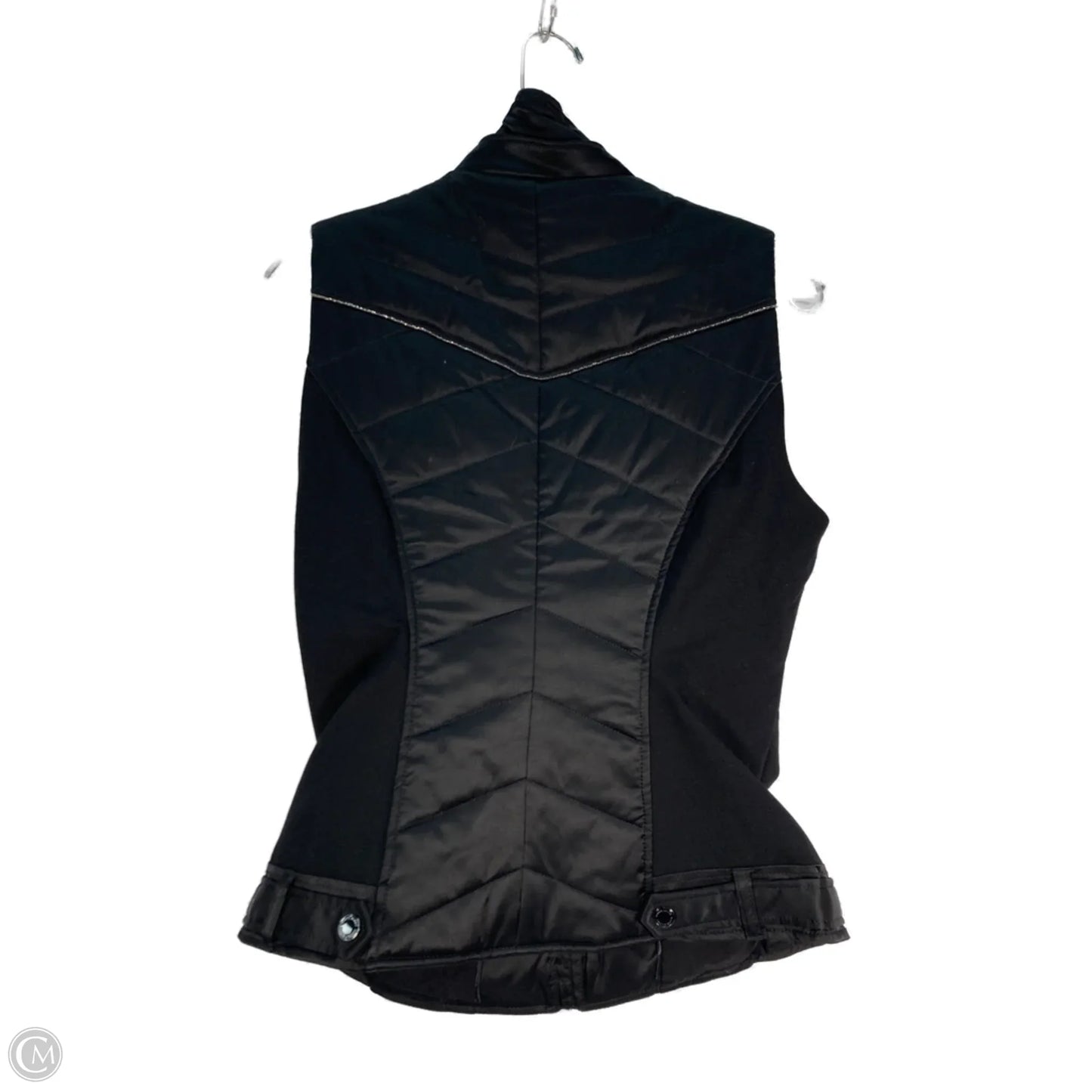 Vest Puffer & Quilted By White House Black Market In Black, Size: Xs