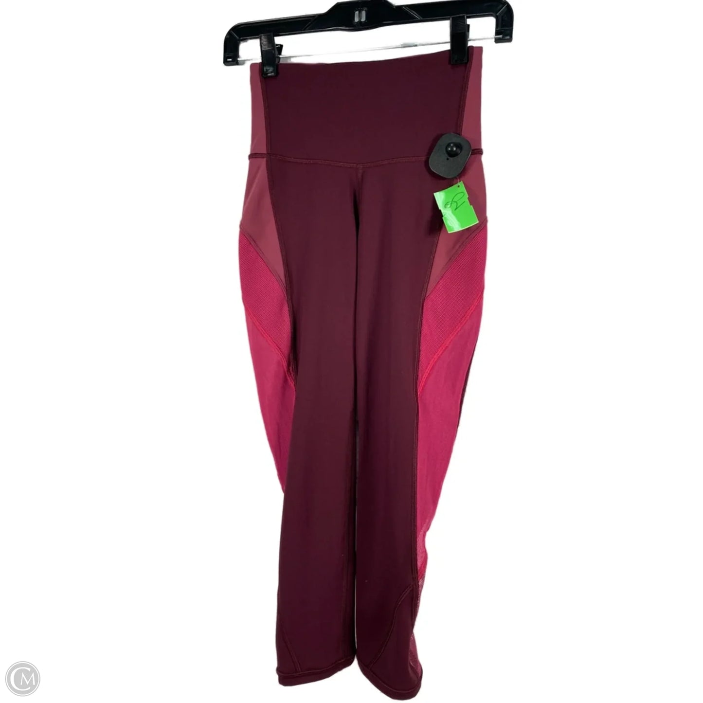 Athletic Leggings By Lululemon In Pink & Purple, Size: Xs