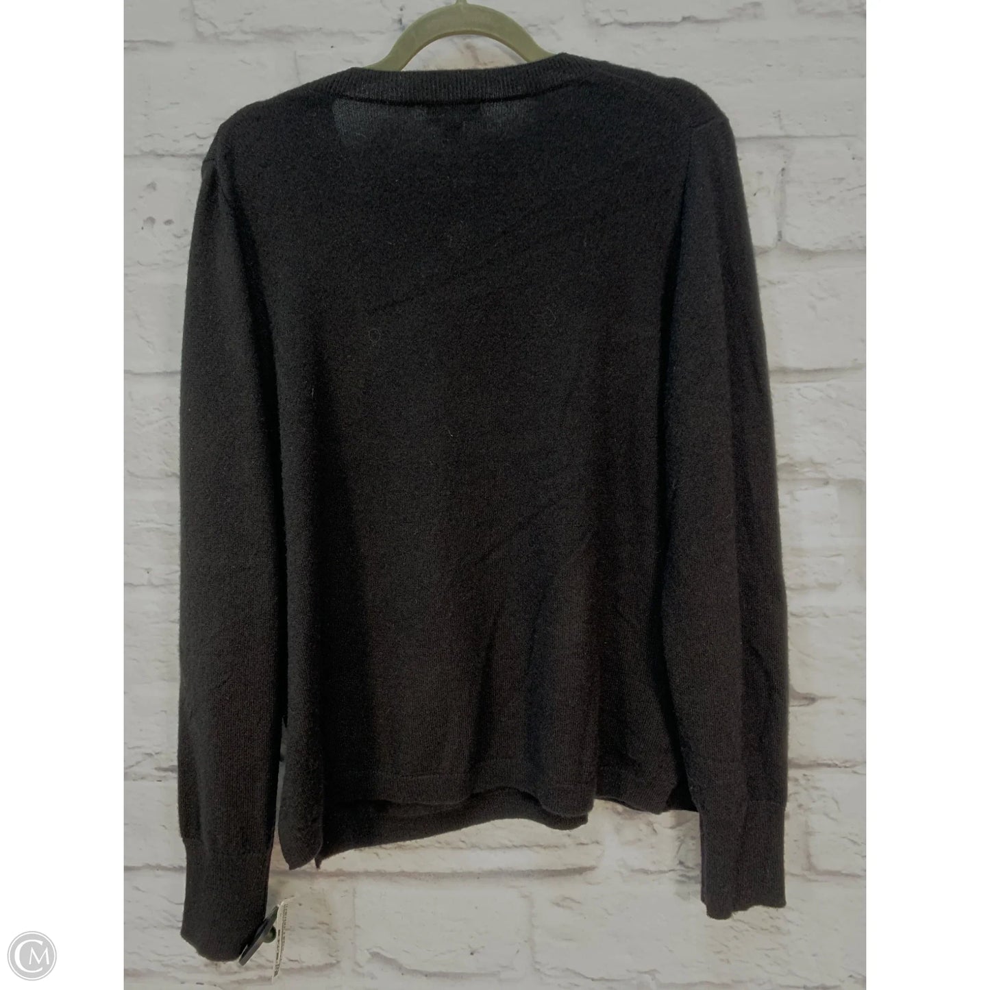 Sweater Cashmere By J. Crew In Black, Size: Xl