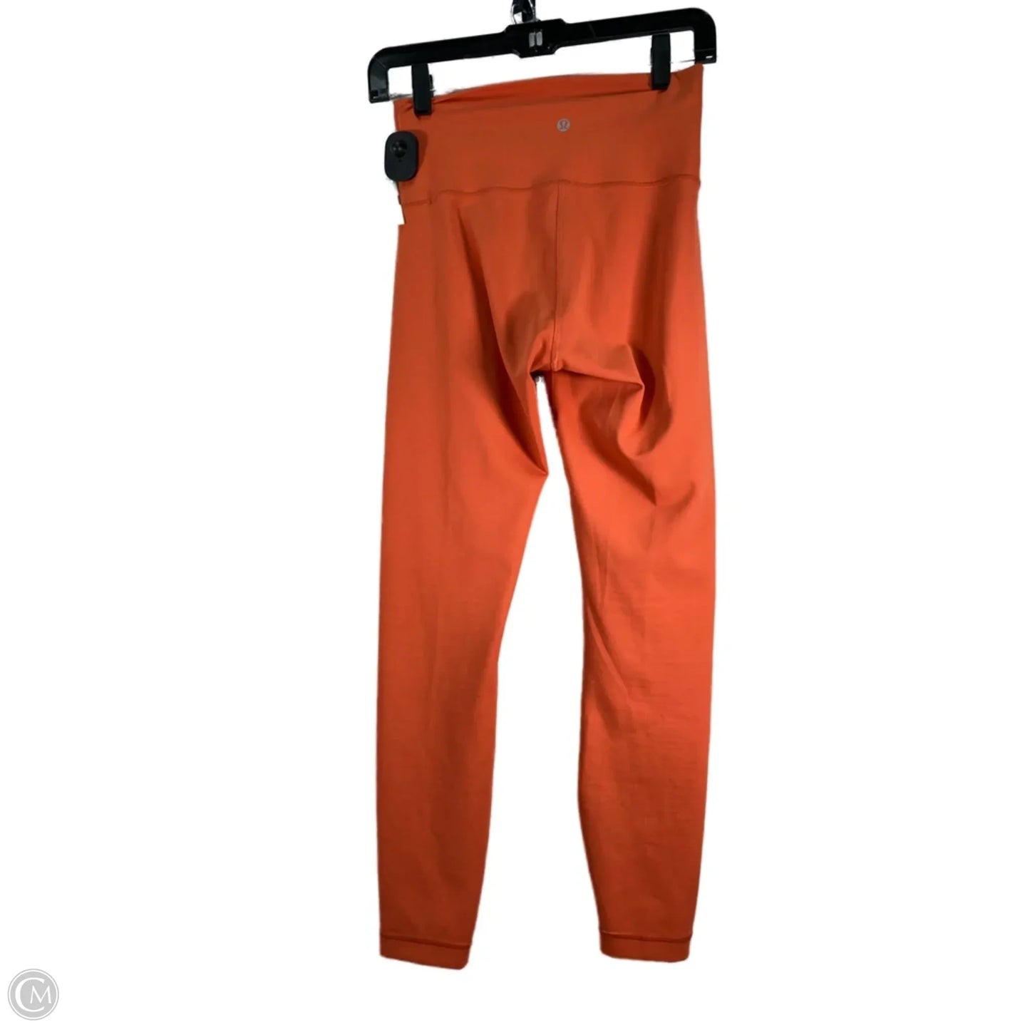 Athletic Leggings By Lululemon In Orange, Size: S
