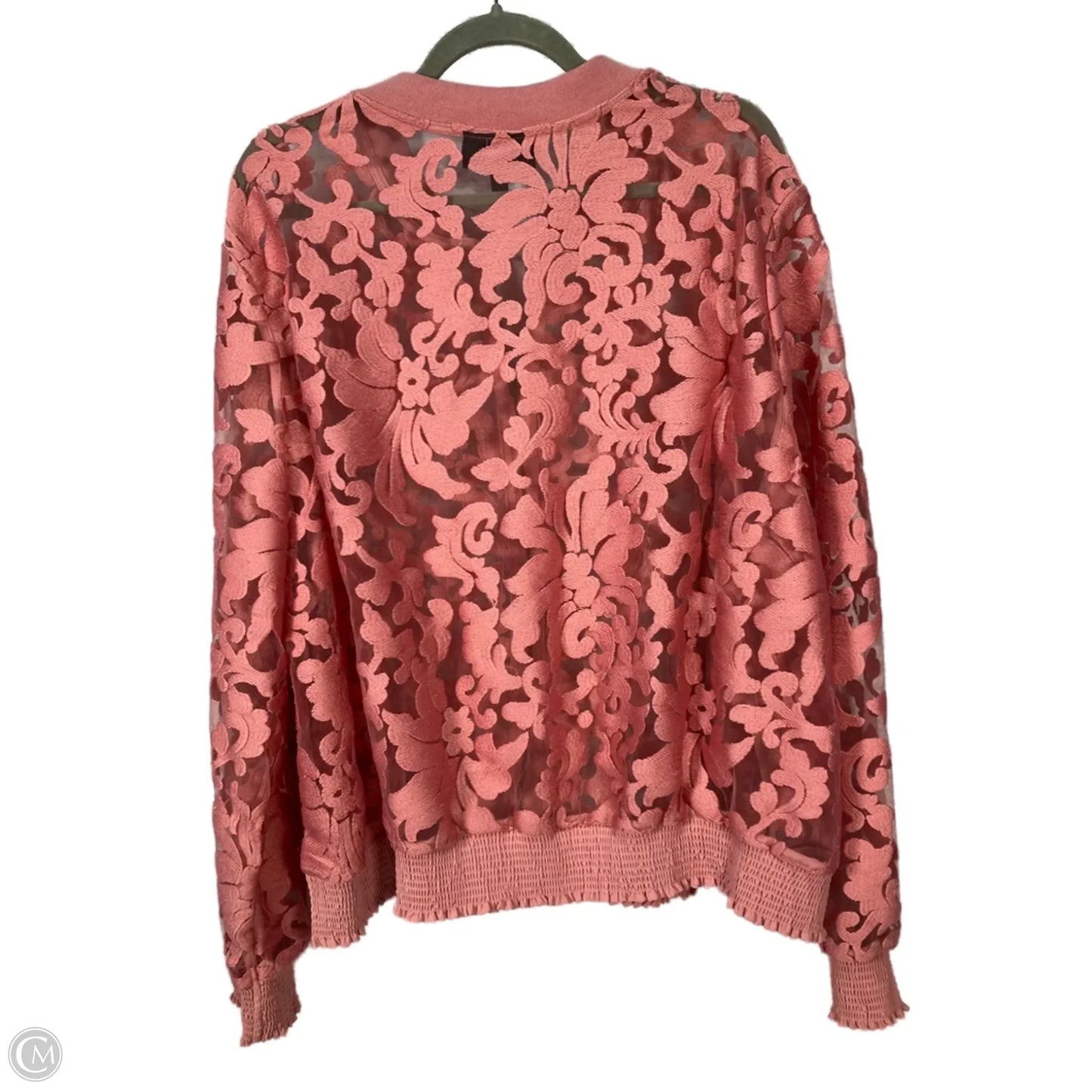 Jacket Other By Lane Bryant In Pink, Size: 3x