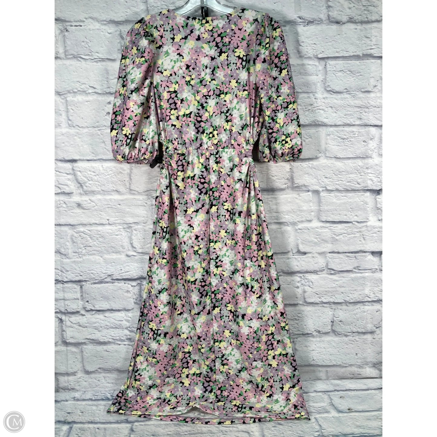 Dress Casual Maxi By Clothes Mentor In Green & Purple, Size: M