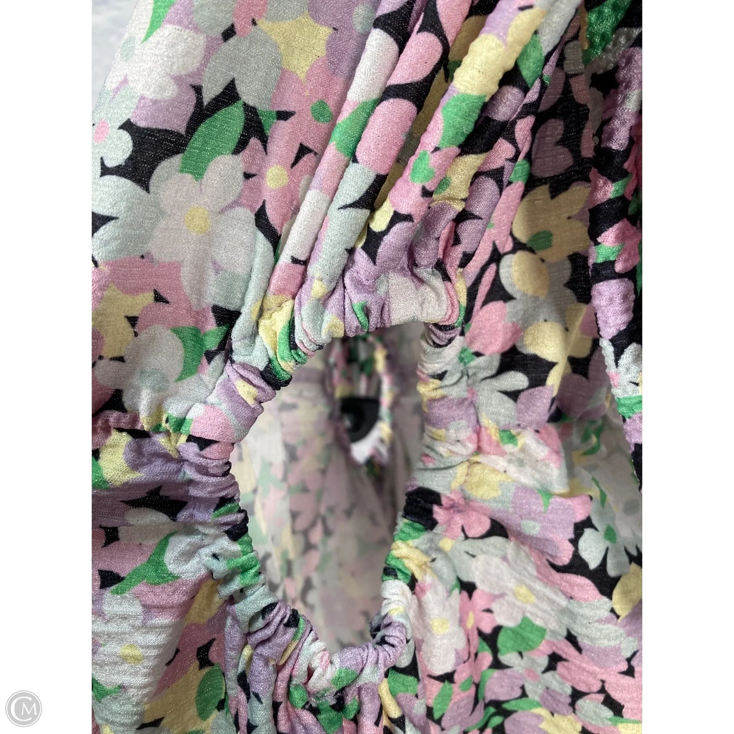 Dress Casual Maxi By Clothes Mentor In Green & Purple, Size: M