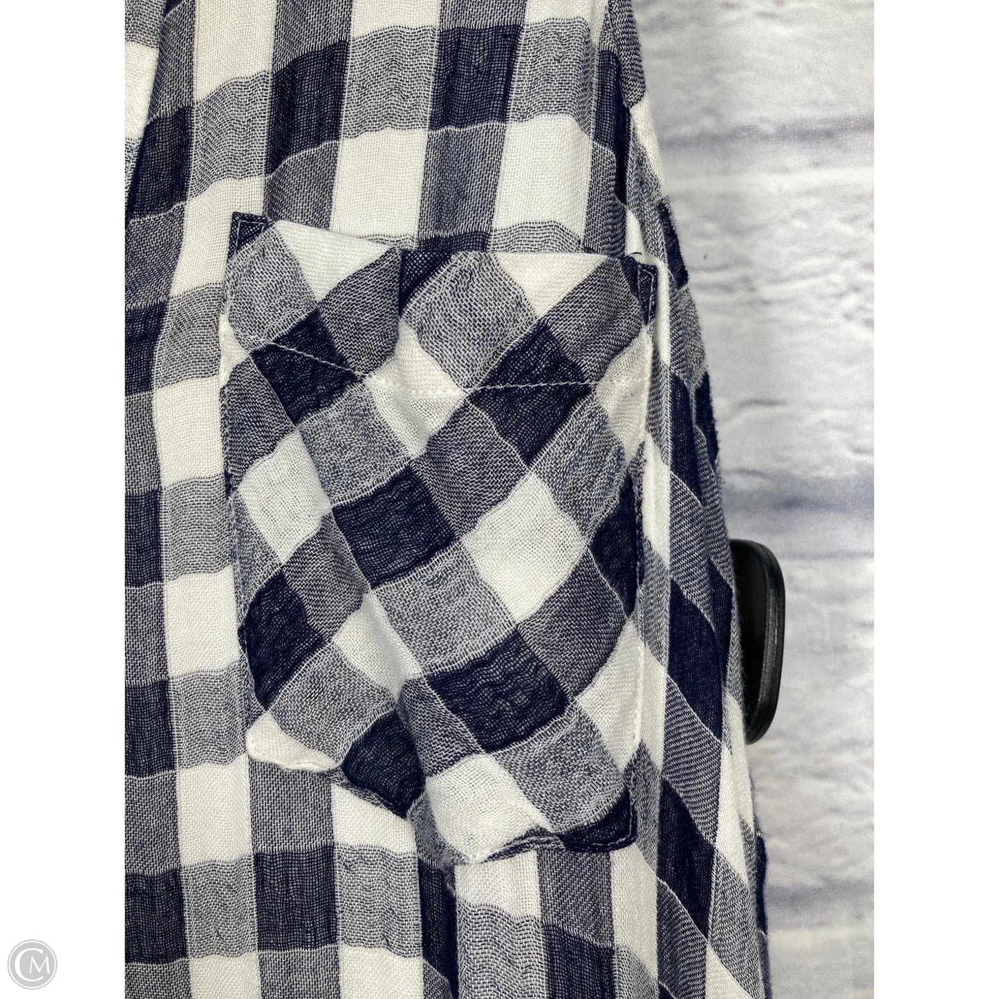 Dress Casual Short By Cloth & Stone In Blue & White, Size: Xs