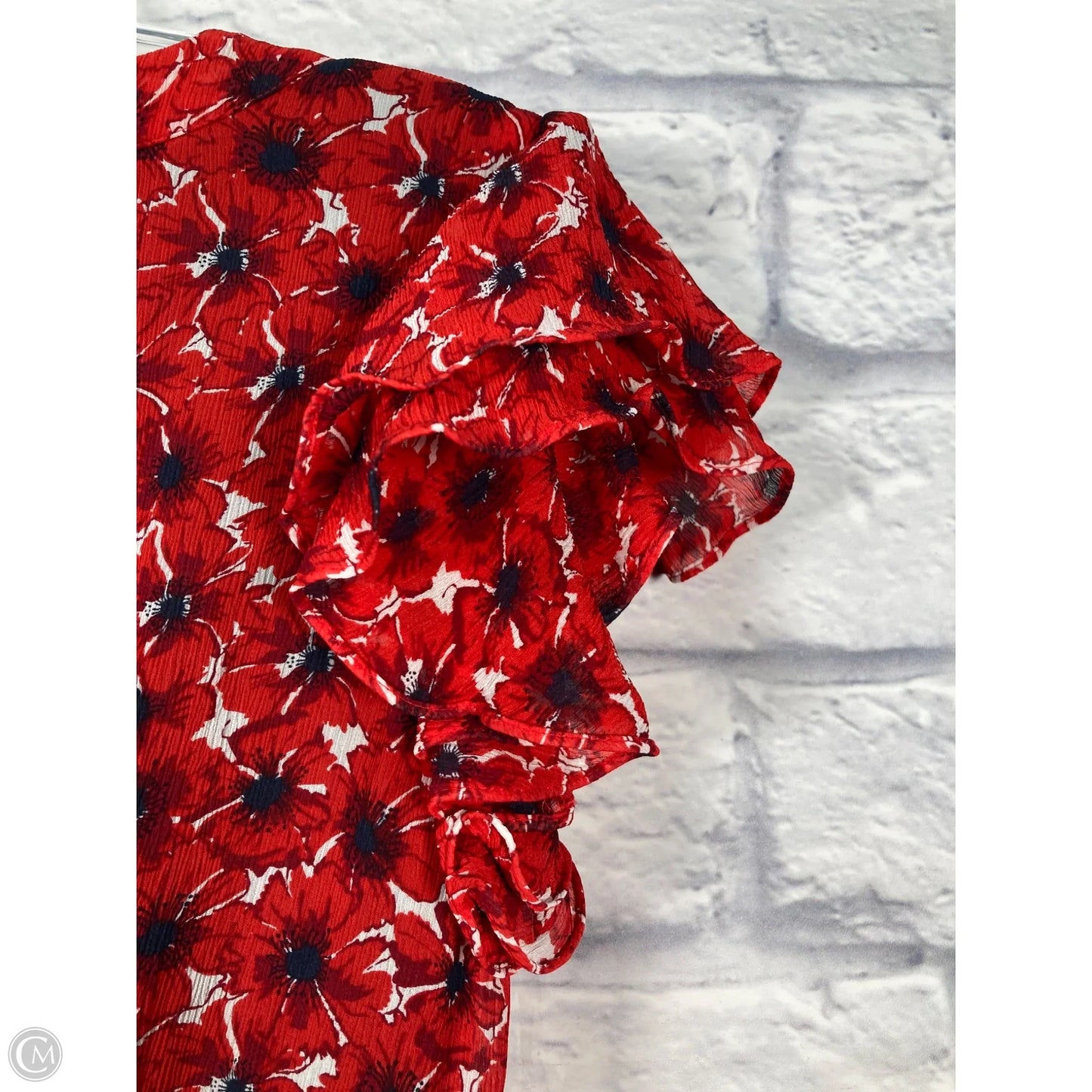 Dress Party Long By Brooks Brothers In Blue & Red & White, Size: S