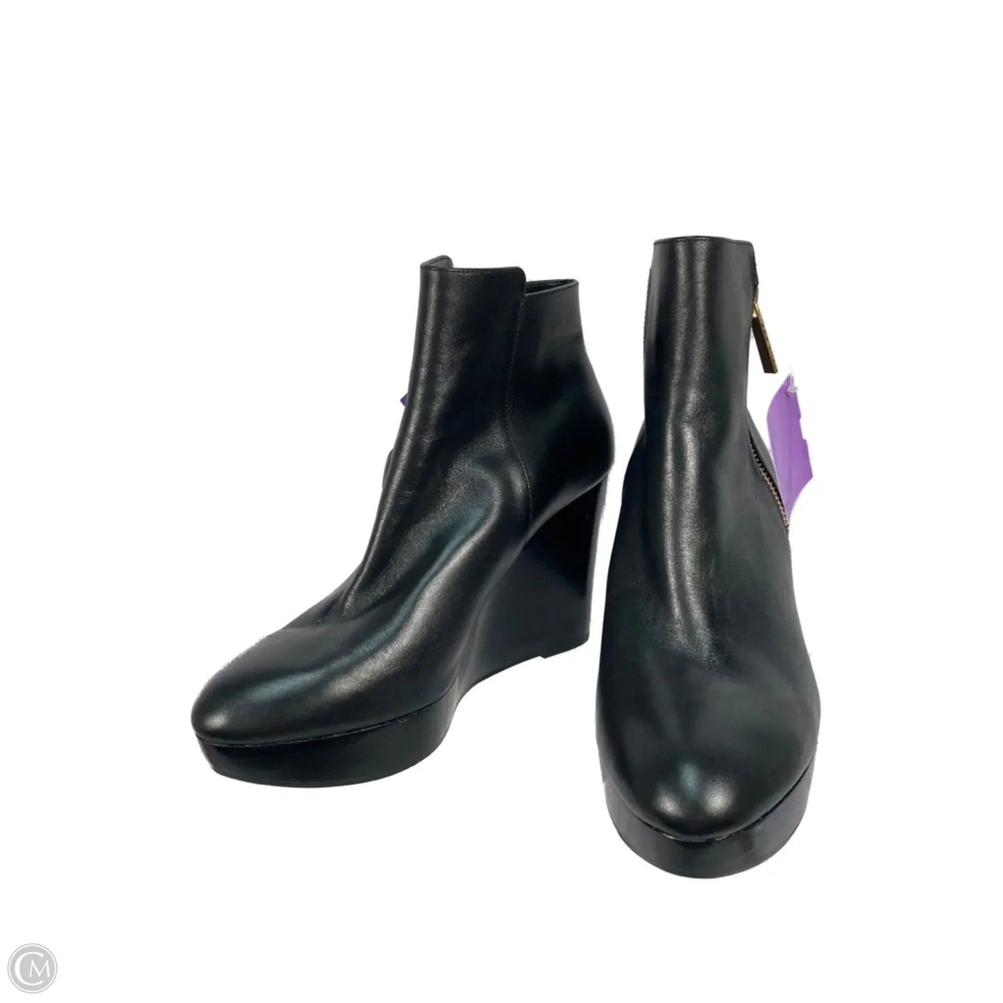 Boots Ankle Heels By Michael By Michael Kors In Black, Size: 8.5