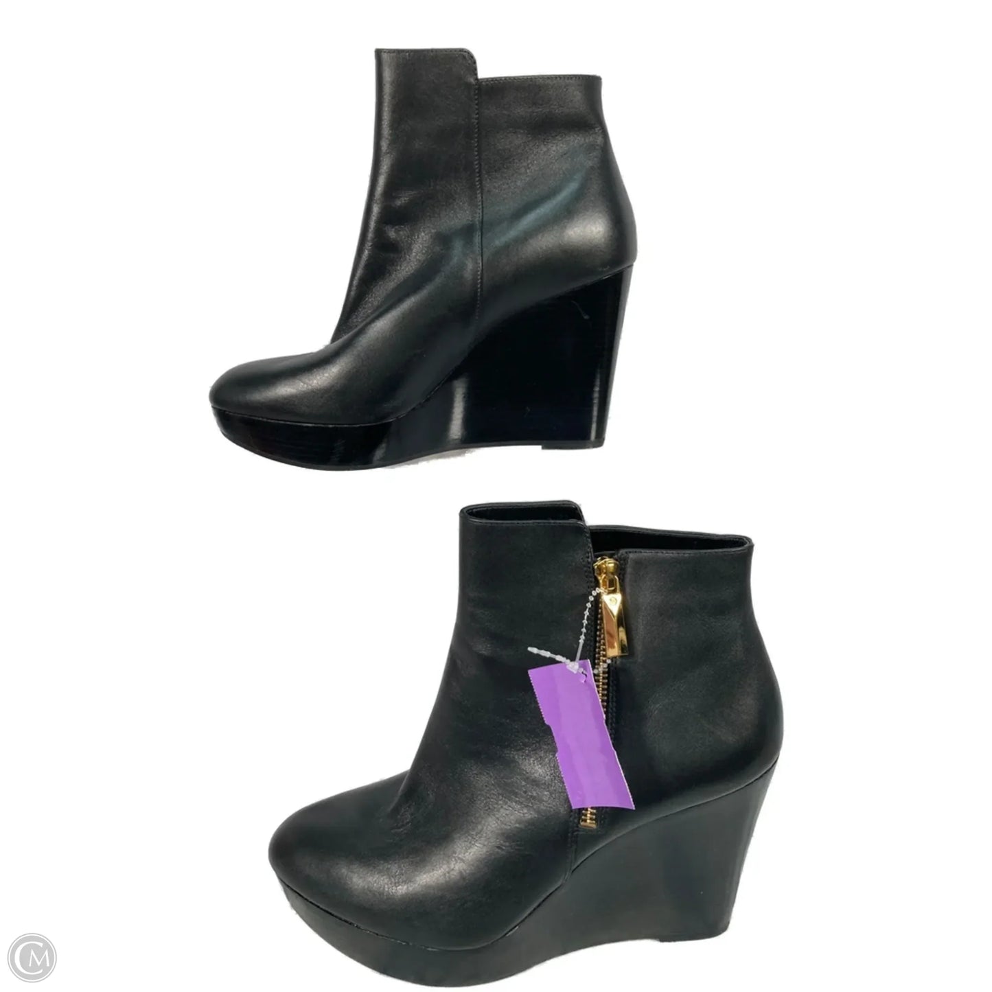 Boots Ankle Heels By Michael By Michael Kors In Black, Size: 8.5