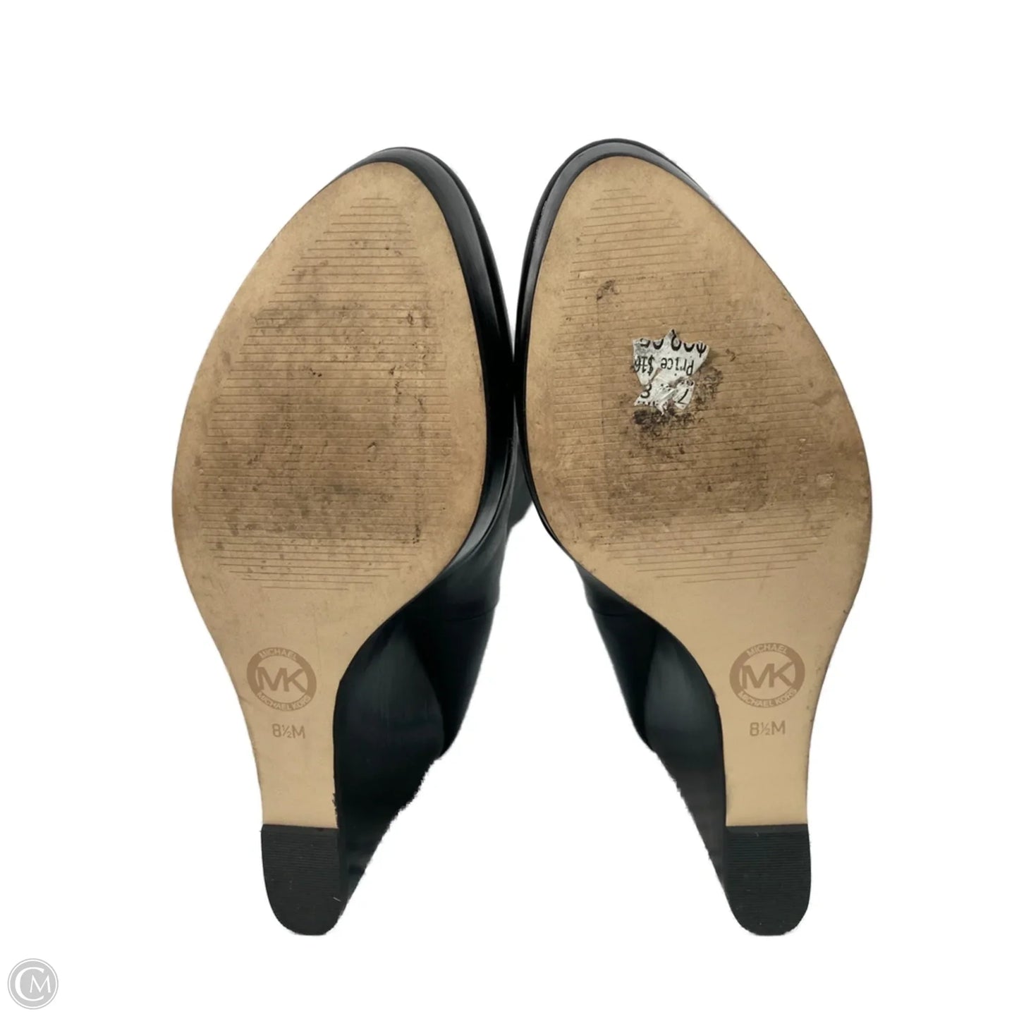 Boots Ankle Heels By Michael By Michael Kors In Black, Size: 8.5