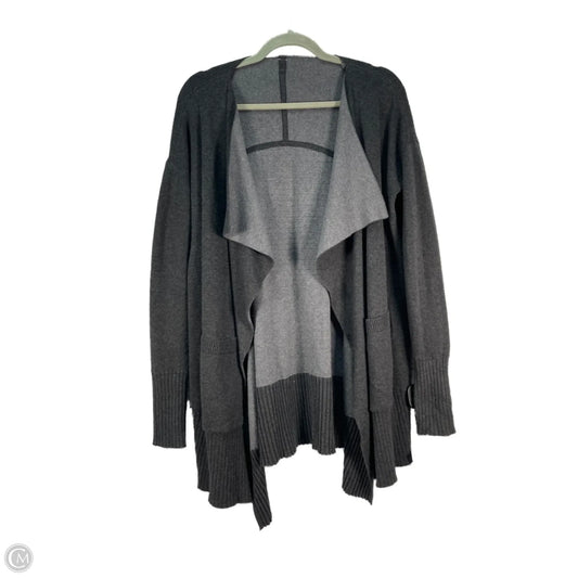 Sweater Cardigan By Lululemon In Grey, Size: S