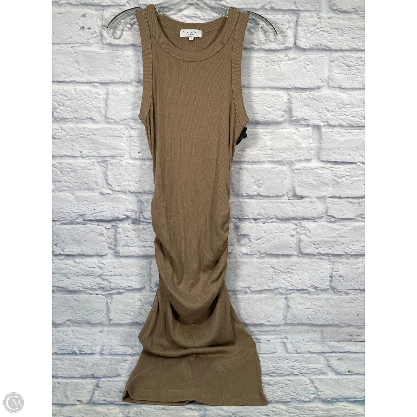 Dress Casual Maxi By Michael Stars In Tan, Size: S