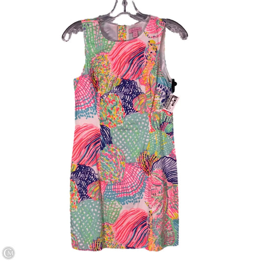 Dress Designer By Lilly Pulitzer In Blue & Pink, Size: Xs