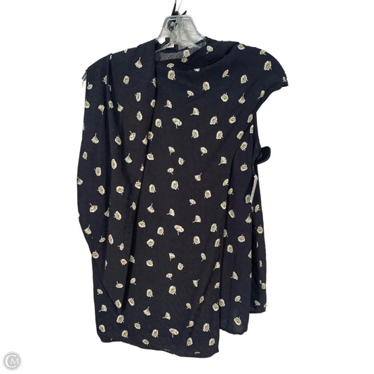 Blouse Sleeveless By Rag And Bone In Blue & Cream, Size: S