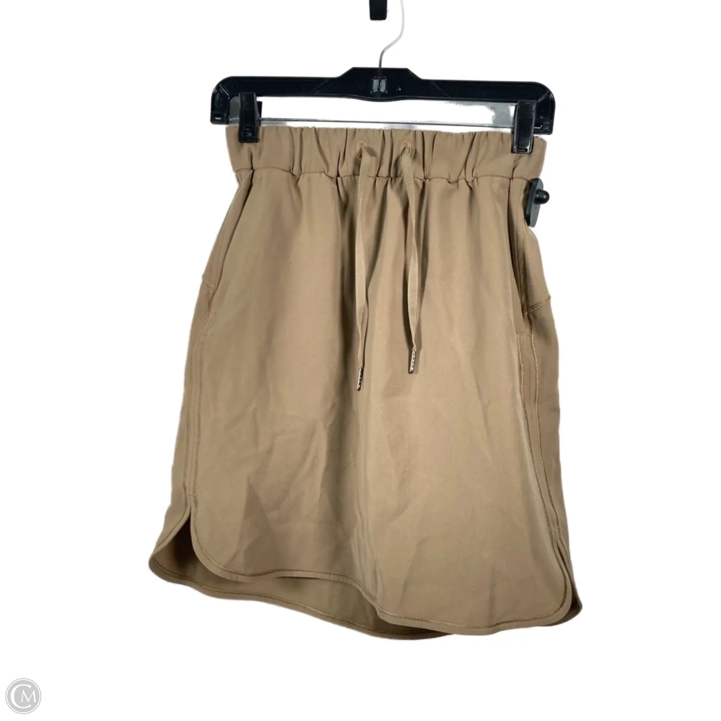 Athletic Skirt By Lululemon In Tan, Size: S