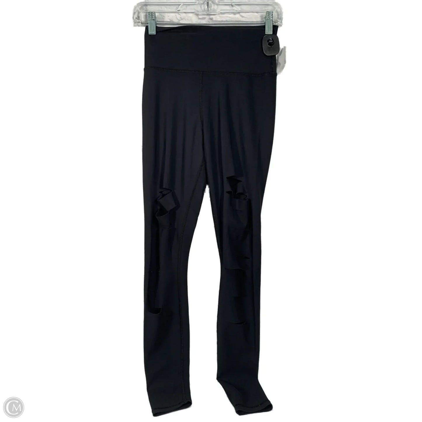 Athletic Leggings By Alo In Black, Size: S