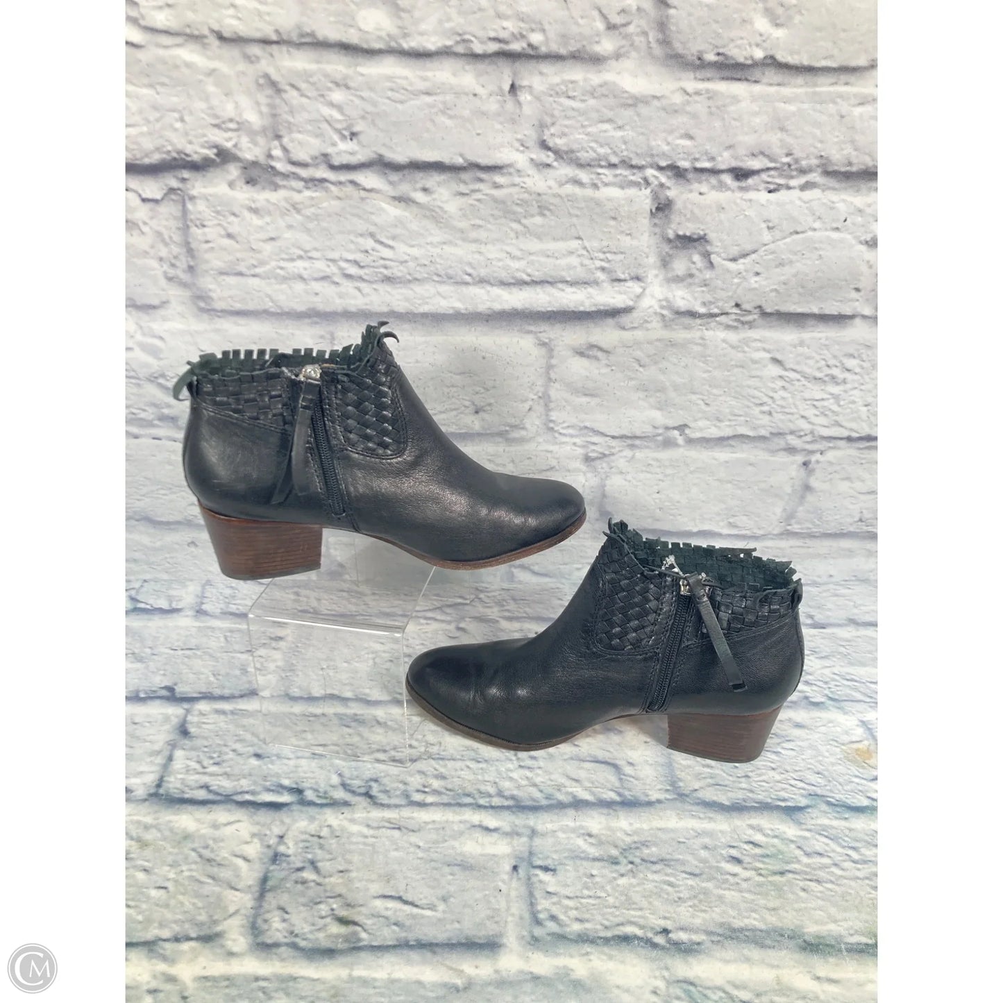 Boots Designer By Coach In Black, Size: 9.5