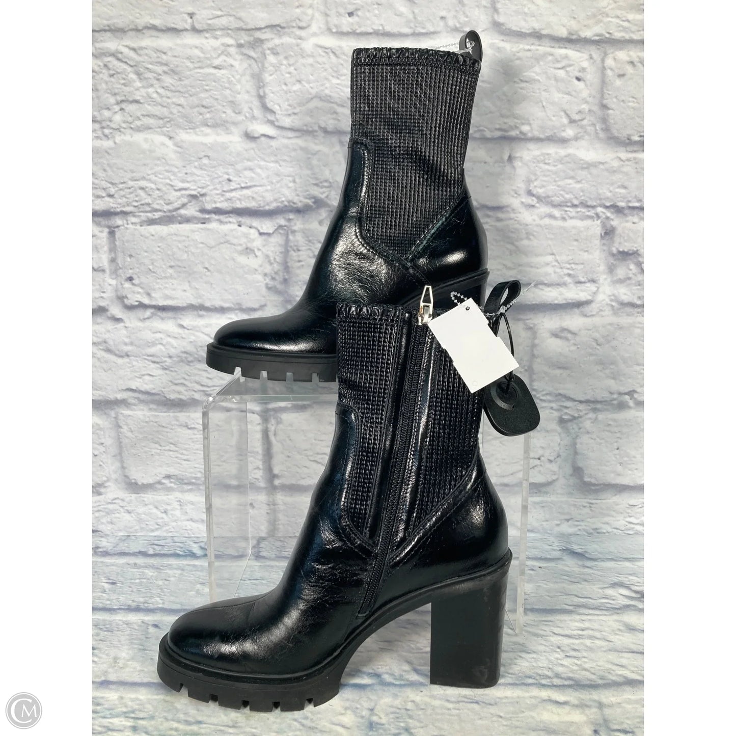 Boots Ankle Heels By Dolce Vita In Black, Size: 8