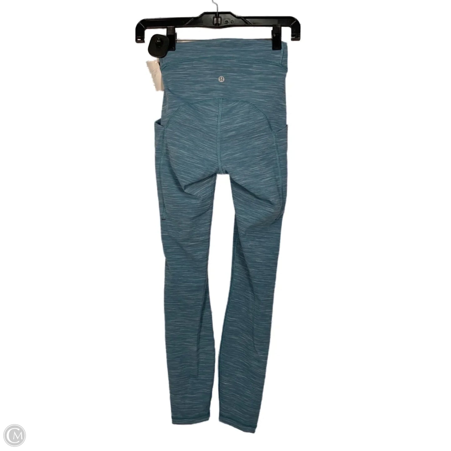 Athletic Leggings By Lululemon In Blue, Size: Xs